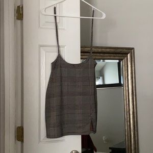 Suspender Mini Skirt